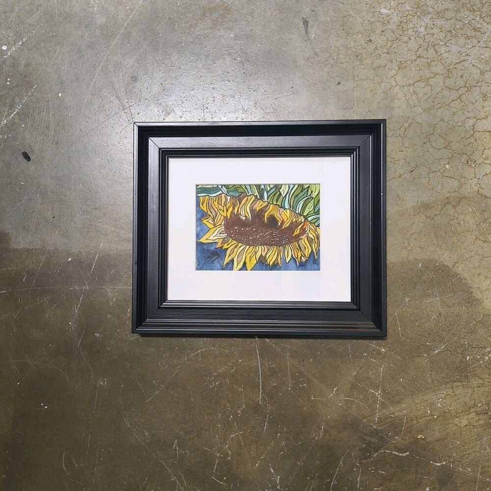 Original Watercolor Painting " Seeds For Days" 10" X 12" By Timothy Designs